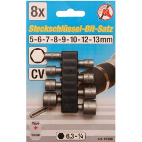   Kraftmann Fúróba fogható dugókulcs készlet 8 részes (BGS 67308)