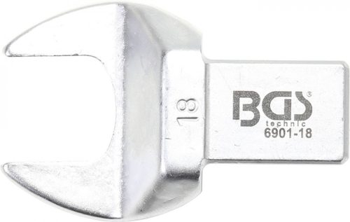 BGS Technic 18 mm villáskulcs fej | cserélhető fejű nyomatékkulcsokhoz (BGS 6901-18)