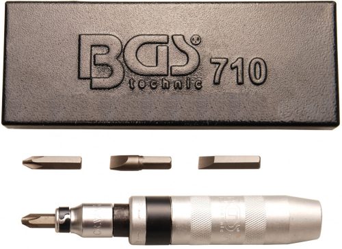 BGS technic 5 részes üthető csavarhúzó készlet 1/2" (BGS 710)