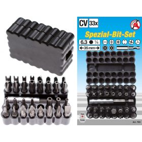 Kraftmann 32 részes speciális bitkészlet (BGS 763)