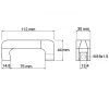 BGS technic Injektor kihúzó horog, 13mm (BGS 7777-2)