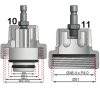 BGS technic 18 részes radiátor nyomásellenőrző készlet (BGS 8027)