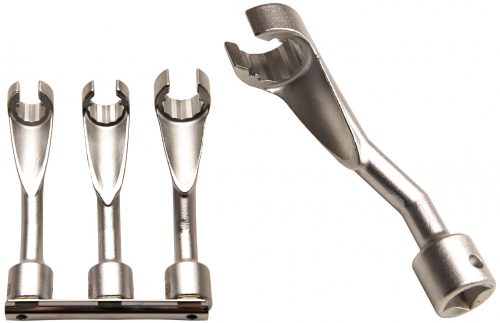 BGS technic Injektor cső anya kulcs készlet 1/2", 14-17-19 mm (BGS 8450)