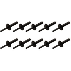   BGS technic 10 darab műanyag szegecs, 6.3 x 25.2 mm, a BGS 8463 műanyag szegecselő készlethez (BGS 8463-4)