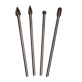   BGS technic 4 részes HSS maró készlet, extra hosszú (BGS 101)