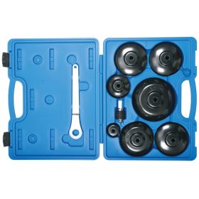   BGS technic 9 részes olajszűrő leszedő kupak készlet (BGS 1019)