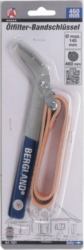 Kraftmann Olajszűrő leszedő szíjas, ideális DIY használathoz, 460mm szíj (BGS 1021)
