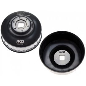  BGS technic Olajszűrő leszedő kupak 76 mm x 30 lap (BGS 1039-76-30)