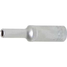   BGS Technic Dugókulcs, tizenkétszögletű, mély | 6,3 mm (1/4") | 4 mm (BGS 10702)