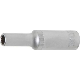   BGS Technic Dugókulcs, tizenkétszögletű, mély | 6,3 mm (1/4") | 5 mm (BGS 10704)