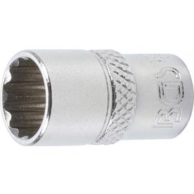   BGS technic 1/4" Dugókulcs, 12-szögű, 10 mm (BGS 10780)