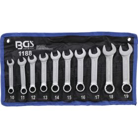   BGS technic 10 részes csillag-villás kulcs készlet 10-19mm (BGS 1188)