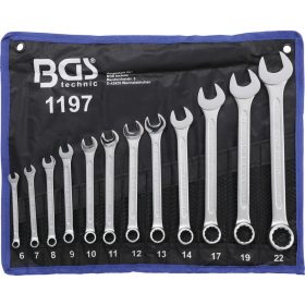   BGS technic 12 részes csillag-villás kulcs készlet 6-22mm (BGS 1197)