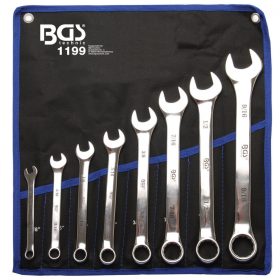   BGS technic 8 részes csillag-villás kulcs készlet, Whitworth csavarokhoz (BGS 1199)