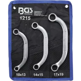   BGS technic 3 részes indítókulcs készlet 10x13 - 17x19 mm (BGS 1215)