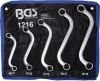BGS technic 5 részes S-profilú csillagkulcs készlet 10x11 - 18x19 mm (BGS 1216)
