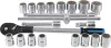 BGS technic Dugókulcs készlet 3/4", 21 db-os, /12 szögű/ (BGS 1223)