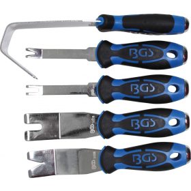   BGS technic 5 részes speciális klip eltávolító készlet , rozsdamentes acél (BGS 1328)