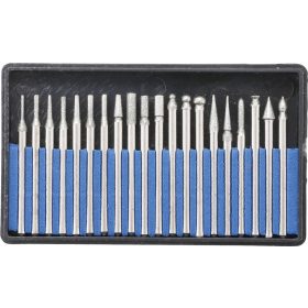   BGS technic Csiszoló készlet 20 részes, gyémánt bevonatú fúró bit készlet (BGS 1607)