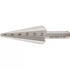 BGS technic Kúpos fúró, HSS, 3-14mm (BGS 1620)