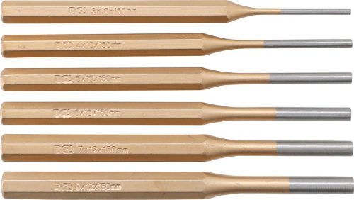 BGS technic 6 részes csapszegkiütő készlet , 3-8mm, 150mm hosszú (BGS 1651)