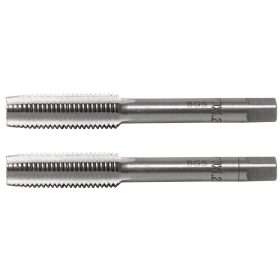   BGS technic 2 részes menetfúró szár készlet, M10x1.25, előfúró és fő menetfúró (BGS 1900-M10X1.25-B)