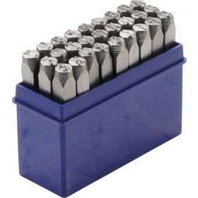 BGS technic Betűbeütő készlet, 6mm (BGS 2033)