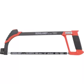   Kraftmann Acél fémfűrész keret, 300 mm-es fűrészlappal, gumírozott fogóval (BGS 2065)