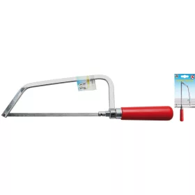   Kraftmann Fémfűrész 150 mm-es fűrészlappal, fa nyéllel (BGS 2068)