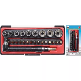   Kraftmann 26 részes sarok csavarbehajtó készlet (BGS 20802)