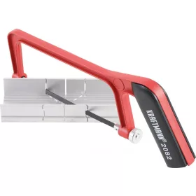   Kraftmann Alumínium fémfűrész keret, 145 mm-es fűrészlappal, gérládával (BGS 2082)