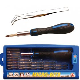   Kraftmann Precíziós csavarhúzó készlet 23 részes (BGS 20823)