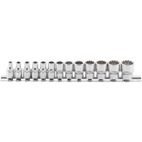   BGS technic 13 részes "Gear Lock" dugókulcs készlet 1/4" (BGS 2150)
