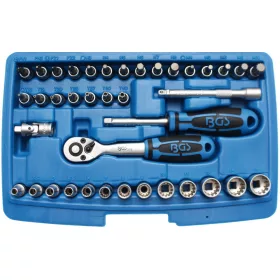   BGS technic 39 részes "Gear Lock" dugókulcs készlet 1/4" (BGS 2151)
