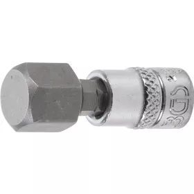 BGS technic 1/4" Imbusz bitfej, 12 mm (BGS 2161-12)