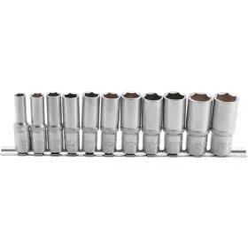  BGS technic 11 részes hosszított dugókulcs készlet 8-19mm, 3/8" (BGS 2222)