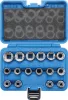 BGS technic 16 részes 1/2" dugókulcs készlet, 12-szögű, 8-24 mm (BGS 2226)