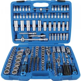   BGS technic 192 részes dugókulcs készlet, "Gear Lock", 1/4" + 3/8" + 1/2" (BGS 2247)