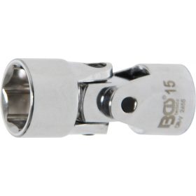  BGS technic 3/8" Univerzális csuklós dugókulcs, 15 mm (BGS 2455)