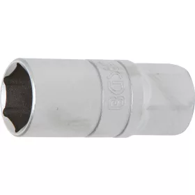   BGS technic Gyújtógyertya kulcs, szatén króm galvanizált, 1/2", 20.8mm (BGS 2470)