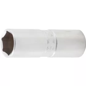   BGS technic Gyújtógyertya kulcs, szatén króm galvanizált, 1/2", 16mm (BGS 2472)