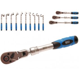   BGS technic Racsnis hajtószár csuklós, teleszkópos 1/4" (BGS 25125)