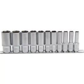   BGS technic 11 részes hosszított dugókulcs készlet 3/8", INCH (BGS 2756)