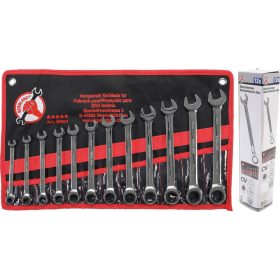   Kraftmann Csillag-villás kulcs készlet racsnis 12 részes (BGS 30001)