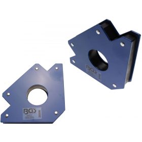   BGS technic Nagyteljesítményű mágneses tartó, 32kg-ig (derékszög mágnes) (BGS 3009)