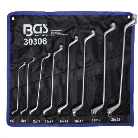   BGS technic 8 részes hajlított csillag-csillagkulcs készlet (BGS 30306)