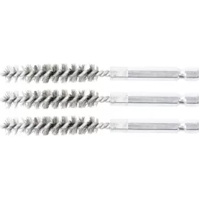   BGS technic Acélkefe készlet | 10 mm | 1/4" | 3 darabos | a BGS 3078 kefekészlethez (BGS 3078-10-S)