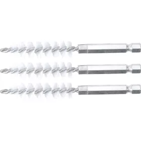   BGS technic Nylonkefe készlet | 12 mm | 1/4" | 3 darabos | a BGS 3078 kefekészlethez (BGS 3078-12-N)