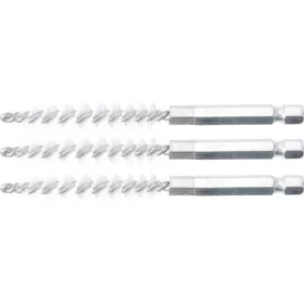   BGS technic Nylonkefe készlet | 8 mm | 1/4" | 3 darabos | a BGS 3078 kefekészlethez (BGS 3078-8-N)
