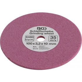   BGS technic Csiszoló tárcsa 100x3,2x10mm, 3180-hoz (1/4", 0,325 és 3/8" láncokhoz) (BGS 3177)